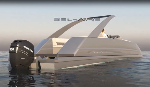 Bel-Aire Pontoon Boat Animation from Cummins Design