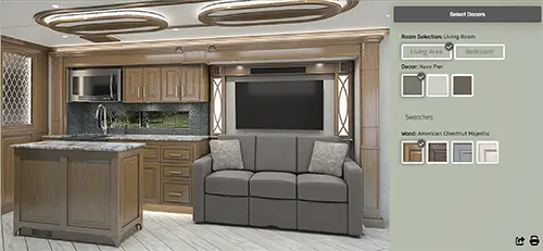 Interactive RV Interior